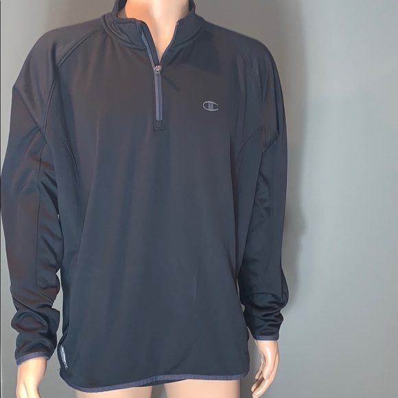 champion men's quarter zip